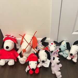 Snoopy Plush Toy Set - All for $50